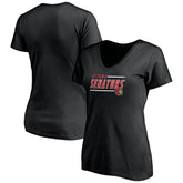 Ottawa Senators Women's Mascot In Bounds V-Neck T-Shirt