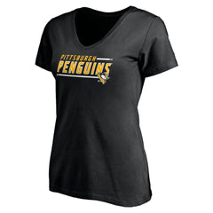 Pittsburgh Penguins Women's Mascot In Bounds V-Neck T-Shirt