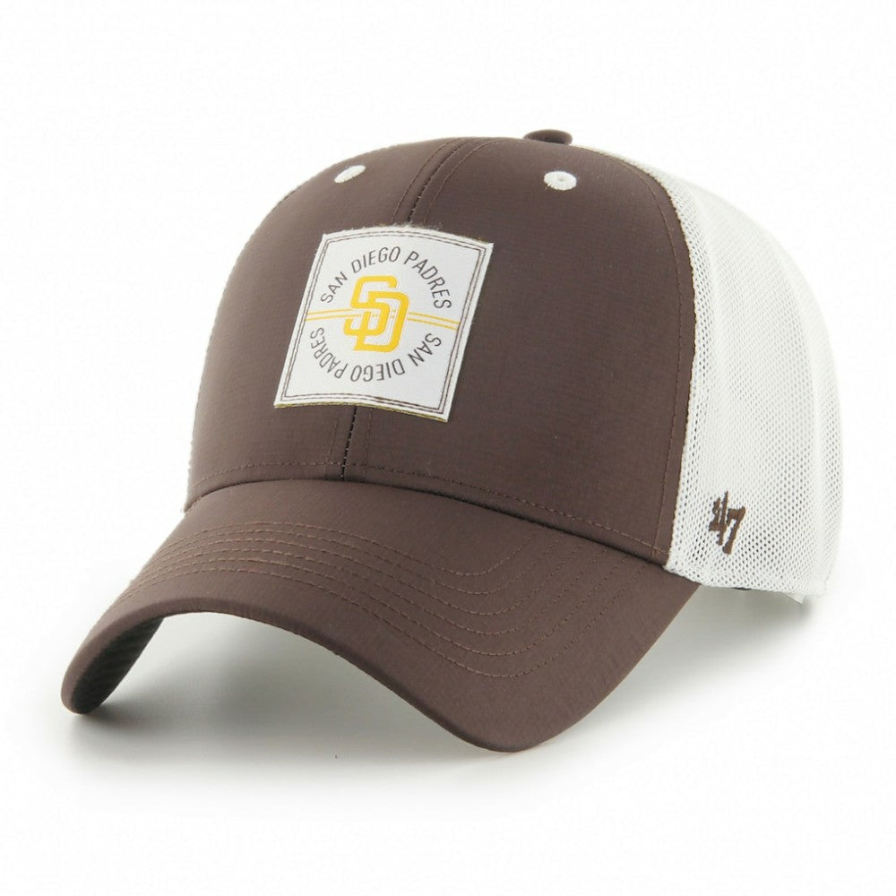 San Diego Padres Disburse MVP Trucker Adjustable Hat - Brown | 47 brand