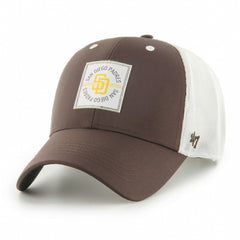 San Diego Padres Disburse MVP Trucker Adjustable Hat - Brown | 47 brand