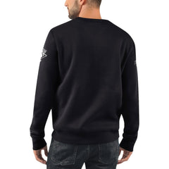 Pittsburgh Penguins Starter x NHL Black Ice Cross Check Pullover Sweatshirt