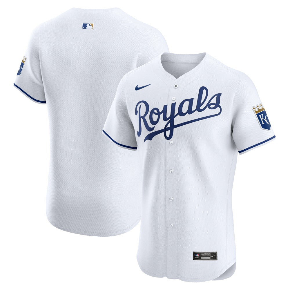Kansas City Royals Home Elite Jersey - White | Nike