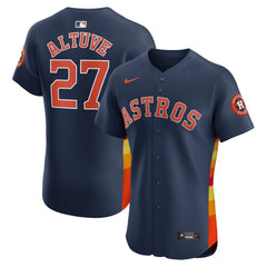 Jose Altuve Houston Astros Alternate Elite Player Jersey - Navy | Nike