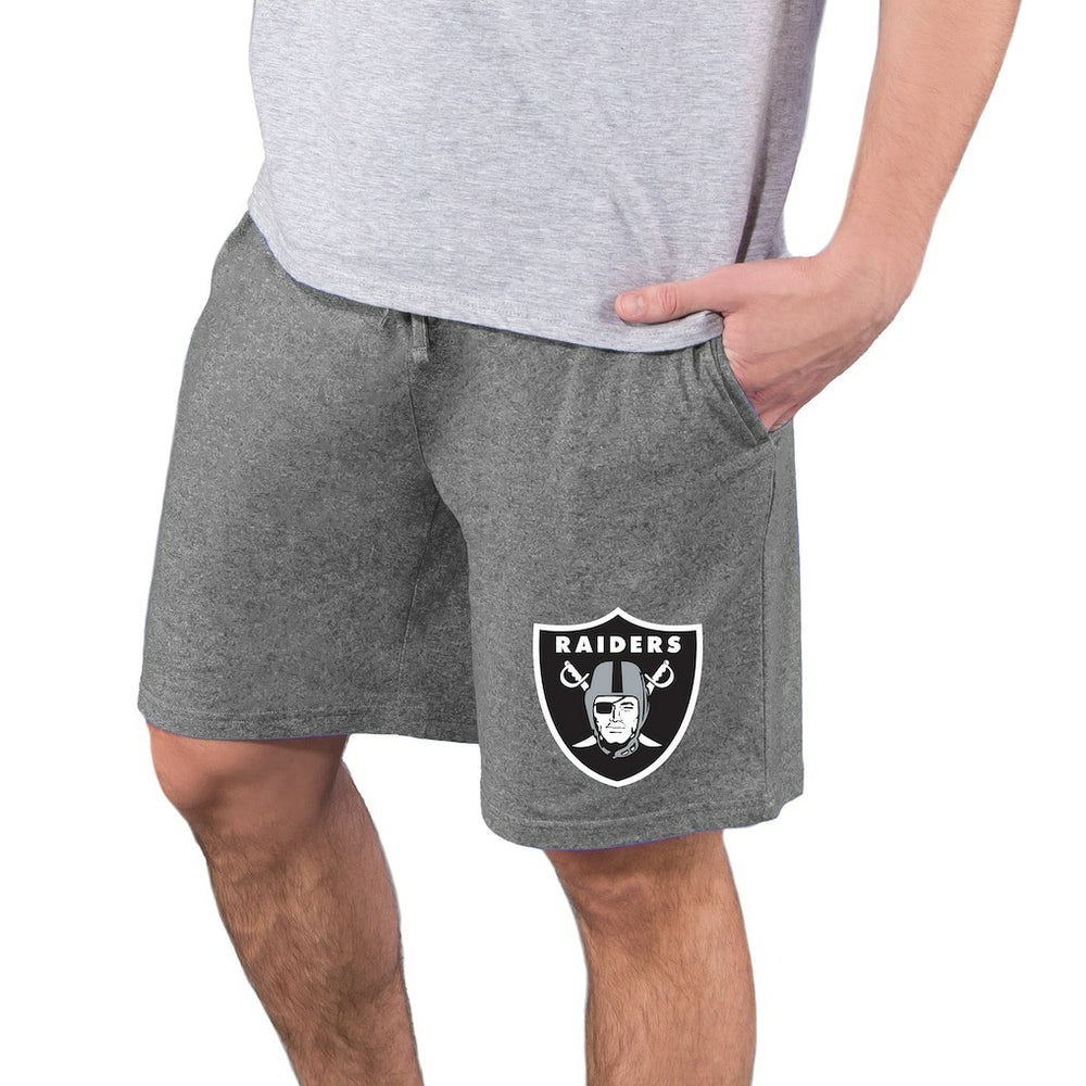 NFL Las Vegas Raiders Concepts Sport Quest Knit Jam Shorts