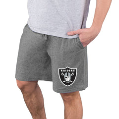 NFL Las Vegas Raiders Concepts Sport Quest Knit Jam Shorts