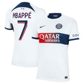 Kylian Mbappe Paris Saint-Germain Women's 2023/24 Away Stadium Replica Player Jersey / Soccer Outlet