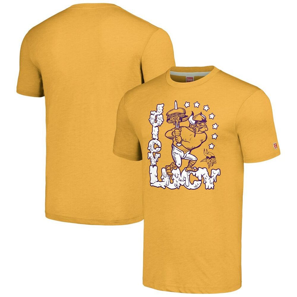 NFL Minnesota Vikings Homage Unisex NFL x Guy Fieri’s Flavortown Tri-Blend T-Shirt