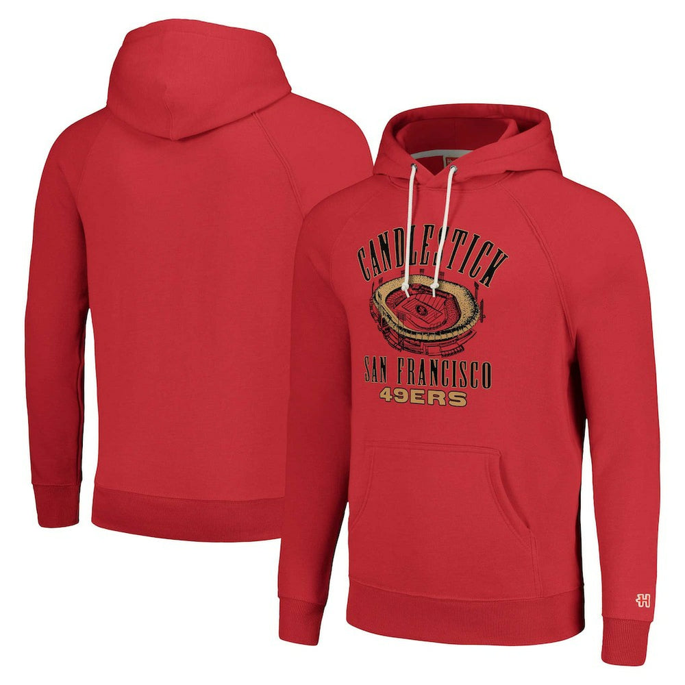 NFL San Francisco 49ers Homage Unisex Hyperlocal Raglan Pullover Hoodie