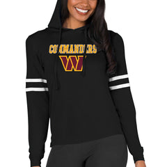 NFL Washington Commanders Concepts Sport Women's Marathon Lightweight Lounge Pullover Hoodie