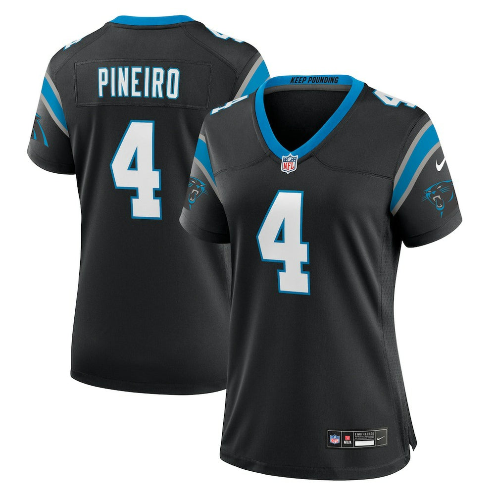 NFL Carolina Panthers Eddy Pineiro Women's Team Game Jersey
