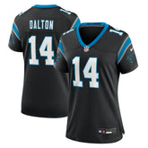NFL Carolina Panthers Andy Dalton Women's Team Game Jersey