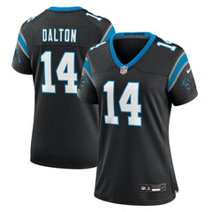 NFL Carolina Panthers Andy Dalton Women's Team Game Jersey