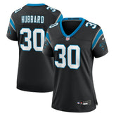 NFL Carolina Panthers Chuba Hubbard Women's Team Game Jersey
