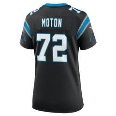 NFL Carolina Panthers Taylor Moton Women's Team Game Jersey