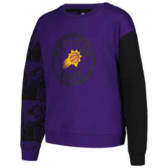 Phoenix Suns Girls Youth Trifecta Pullover Sweatshirt - Purple shop