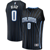Anthony Black Orlando Magic Fast Break Replica Jersey - Icon Edition - Black | Fanatics for sale