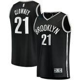 Noah Clowney Brooklyn Nets Fast Break Replica Jersey - Icon Edition - Black | Fanatics outlet