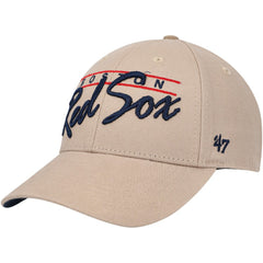 Boston Red Sox Atwood MVP Adjustable Hat - Khaki | 47 brand