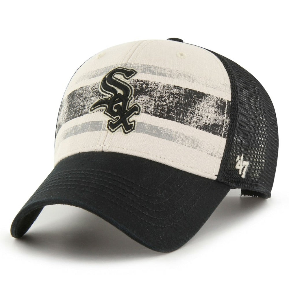 Chicago White Sox Breakout MVP Trucker Adjustable Hat - Black | 47 brand