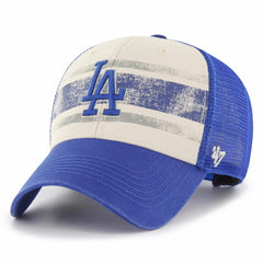 Los Angeles Dodgers Breakout MVP Trucker Adjustable Hat - Cream/Royal | 47 brand