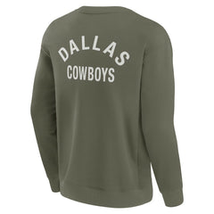 NFL Dallas Cowboys Unisex Elements Super Soft Pullover Sweatshirt