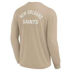 NFL New Orleans Saints Unisex Elements Super Soft Long Sleeve T-Shirt