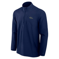 NFL Denver Broncos Front Office Micro Tonal Quarter-Zip Pullover