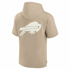 NFL Buffalo Bills Unisex Elements Super Soft Fleece Short Sleeve Pullover Hoodie