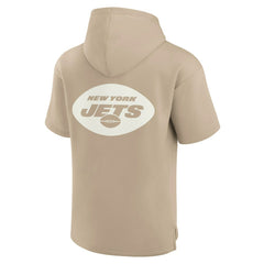 NFL New York Jets Unisex Elements Super Soft Fleece Short Sleeve Pullover Hoodie