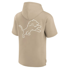 NFL Detroit Lions Unisex Elements Super Soft Fleece Short Sleeve Pullover Hoodie