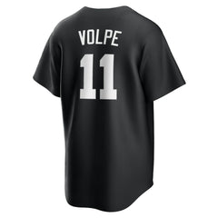 Anthony Volpe New York Yankees Fashion Replica Player Jersey - Black | Nike