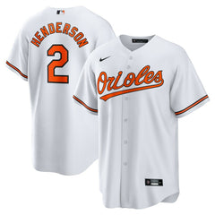 Gunnar Henderson Baltimore Orioles Home Replica Player Jersey - White | Nike