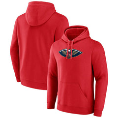 New Orleans Pelicans Primary Logo Pullover Hoodie - Red | Fanatics discount