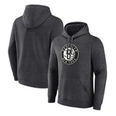 Brooklyn Nets Primary Logo Pullover Hoodie - Heather Charcoal | Fanatics sale