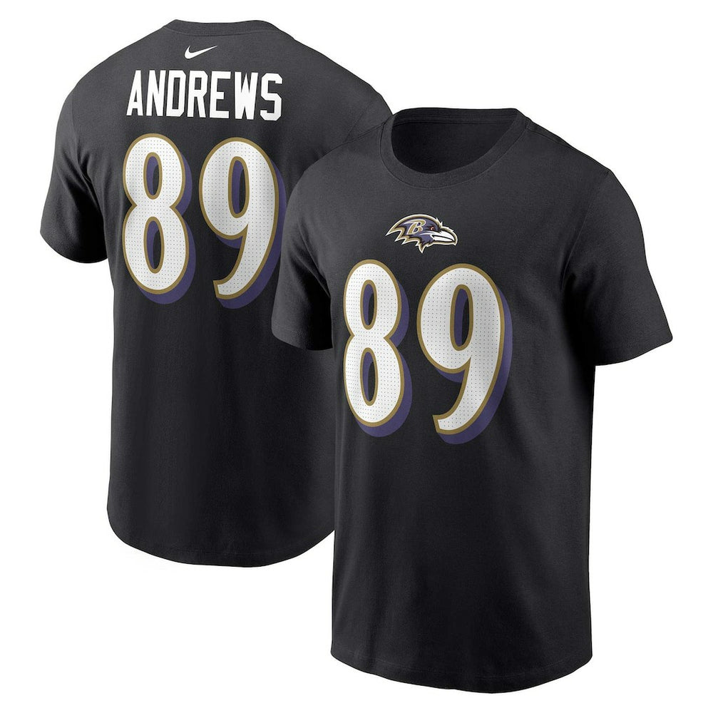 NFL Baltimore Ravens Mark Andrews Player Name & Number T-Shirt