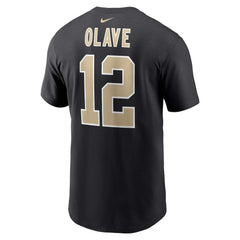 NFL New Orleans Saints Chris Olave Player Name & Number T-Shirt