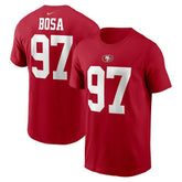 NFL San Francisco 49ers Nick Bosa Player Name & Number T-Shirt