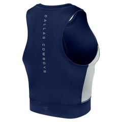 NFL Dallas Cowboys Women's Studio Fitted Gym Tank Top