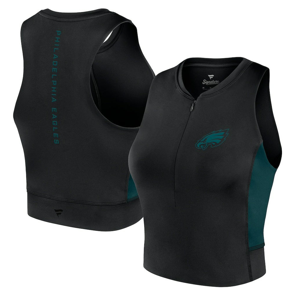 NFL Philadelphia Eagles Women's Studio Fitted Gym Tank Top