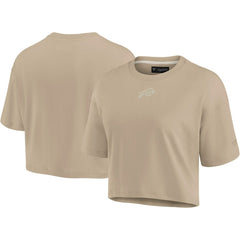 NFL Buffalo Bills Women's Elements Super Soft Boxy Cropped T-Shirt
