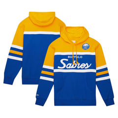 Buffalo Sabres Mitchell & Ness Head Coach Pullover Hoodie