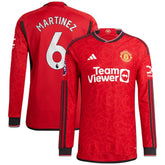 Lisandro Martínez Manchester United 2023/24 Home Long Sleeve Player Jersey / Soccer Outlet
