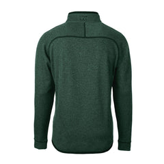 NFL Philadelphia Eagles Cutter & Buck Gridiron Classics Big & Tall Mainsail Sweater-Knit Half-Zip Pullover Jacket
