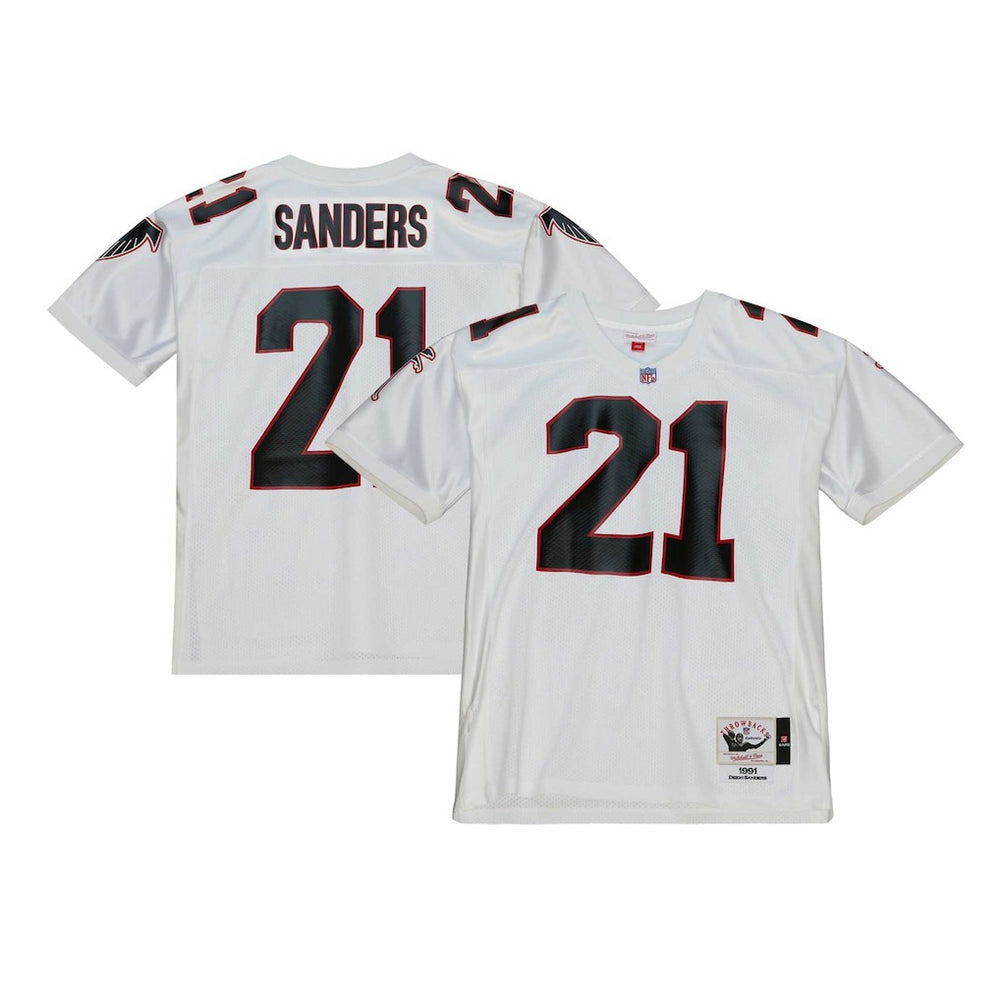 NFL Atlanta Falcons Deion Sanders 1991 Authentic Throwback Retired Player Jersey