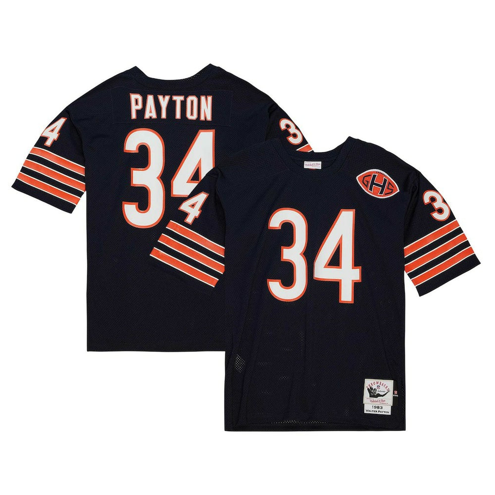 NFL Chicago Bears Walter Payton 1983 Authentic Throwback Retired Player Jersey