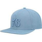 Philadelphia 76ers Pro Standard Tonal Snapback Hat - Blue for sale