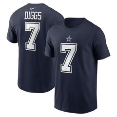 NFL Dallas Cowboys Trevon Diggs Player Name & Number T-Shirt