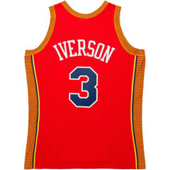 Allen Iverson Philadelphia 76ers 2004/05 Hardwood Classics Swingman Jersey - Red | Mitchell & Ness discount