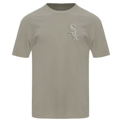 Chicago White Sox Pro Standard Oversized Neutral CJ Dropped Shoulders T-Shirt - Tan