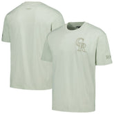 Colorado Rockies Pro Standard Oversized Neutral CJ Dropped Shoulders T-Shirt - Mint